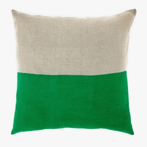 Dipped Cushion in Emerald $49.95 - Aura Home