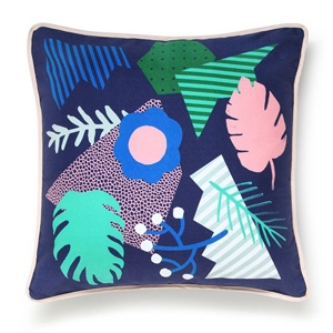 Patchwork jungle cushion $74 - Arro Home