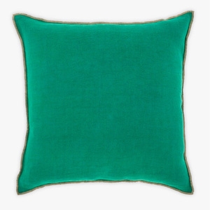 Picot cushion in Jade $49.95 - Aura Home
