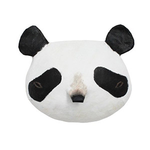 Abigail Brown Panda Paper Mâché Wall Hanging $175 - Everything Begins