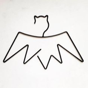 Bat Kids Hanger in Black $12.95 - My Messy Room