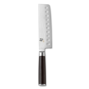 Shun Classic Hollow-Ground Nakiri Knife $159 - Williams-Sonoma Shaped like a cleaver, this Nakiri knife chops, slices and minces fresh fruits and vegetables with ease.