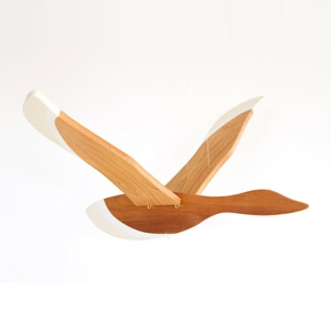 Wooden Flying Bird Mobile $71.11 - Gwyneth Hulse Design