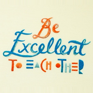 Maricor Maricar custom hand-embroidered lettering AU$500 - Etsy