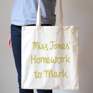 Hannah Stevens shop personalised tote baag AU$25.36 - Etsy
