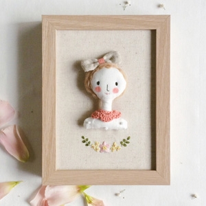 Riaparamita personalized miniature embroidered doll AU$84.09 - Etsy