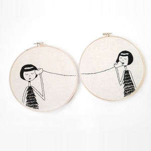 Flapperdoodle best friend embroidery PDF pattern AU$6.99 - Etsy