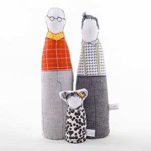 Timohandmade gay family fabric dolls AU$121.10 - Etsy