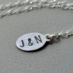 Epheriell Petite Custom Initials Necklace AU$39.16 - Etsy