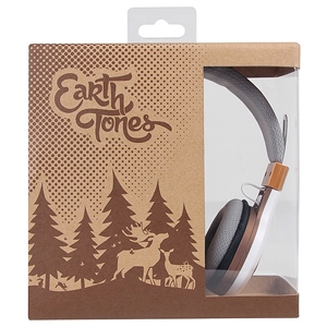 Liquid Ears Earth Tones Headphones in Cream $30 - Target