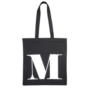 Initial cotton tote bag by Alphabet Bags $28 - Everything Begins
