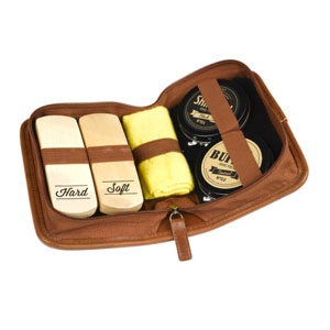 Gents Hardware shoe polish kit by Until, $44.95, from Hard to Find.
