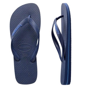 Rubber Logo navy Havaianas, $24.99, from Havaianas.