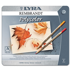 Lyra Artist Colored Woodcase Pencils, 24 Per Pack by: Dixon® Ticonderoga, $65.79, from Wayfair.
