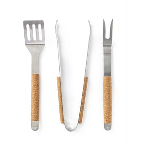 Cork BBQ Utensils, $79.95, from Country Road.