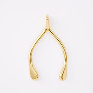 Brass Wishbone $29 - West Elm