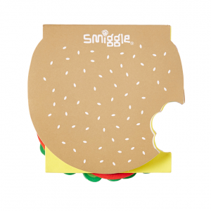 Hamburger jotter, $9.95, from Smiggle.