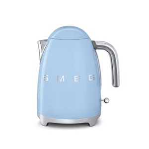 Smeg kettle in pastel blue $199 - David Jones