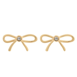 Kate Spade New York Dainty Sparklers Bow Studs $49.95 - David Jones