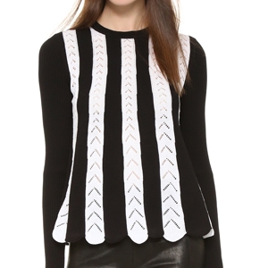 RED Valentino Sweater with Crochet Detail, $557.78, from Shopbop.