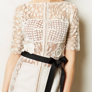 Carissima Sheath by Byron Lars,  $258, from Anthropologie.