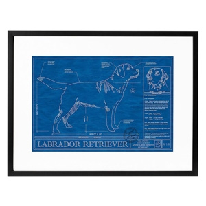 Dog Blueprints AU$269.40 - Uncommon Goods