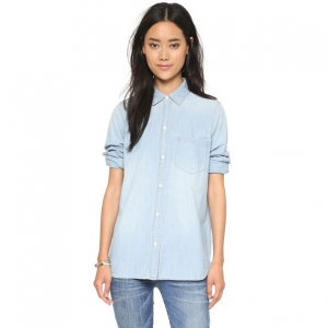 Madewell Perfect Chambray Shirt $72 - Shopbop