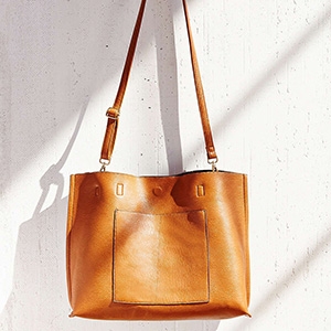 Reversible Vegan Leather Tote Bag $59 - Urban Outfitters