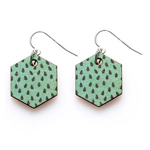 Copenhagen Earrings in Mint Rain  $44.95 - Polli