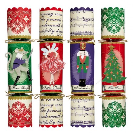Meri Meri Nutrcracker Crackers via WeeBirdy.com
