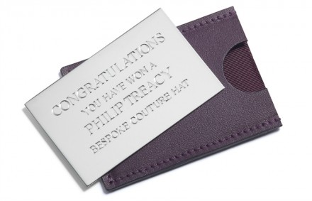 Asprey Christmas cracker designed by Philip Treacy via WeeBirdy.com
