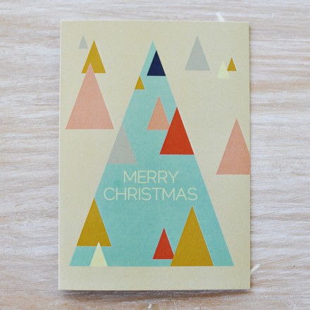 Fox and Beau Christmas cards via WeeBirdy.com