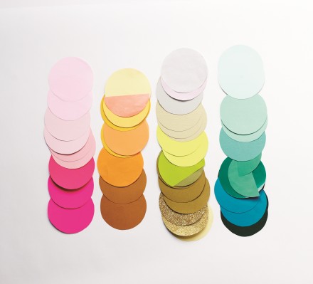 How to make a giant confetti wall by Beci Orpin via WeeBirdy.com
