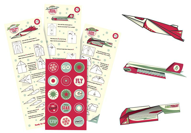Flights of Festive Fancy Crackers via WeeBirdy.com