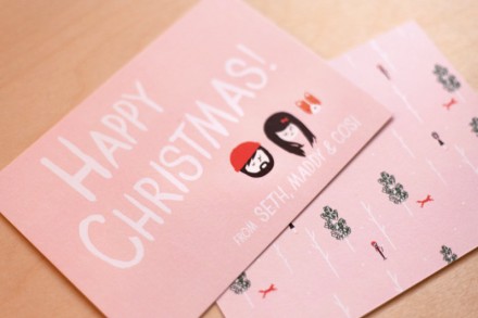 Ello There Christmas cards via WeeBirdy.com