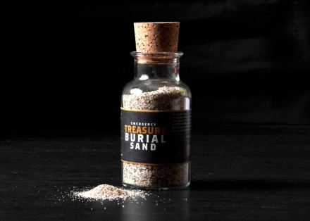 The Pirate Store Emergency Burial Sand via WeeBirdy.com