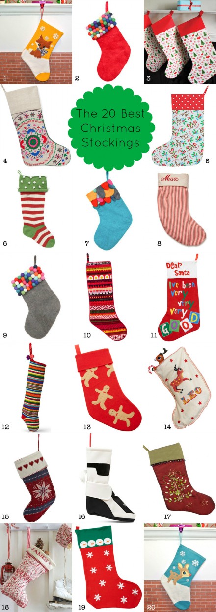 20 Best Stockings 2012 via WeeBirdy.com