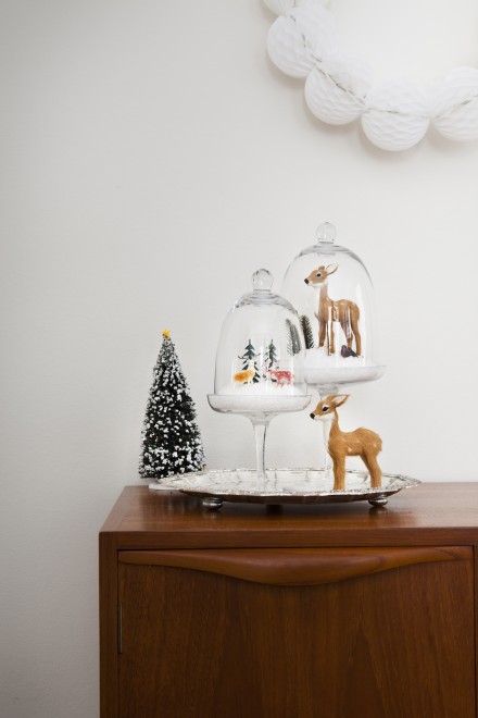 Mini belljar winter wonderlands via WeeBirdy.com