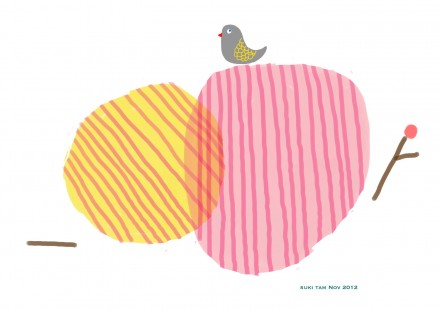 Shingle original limited print via WeeBirdy.com