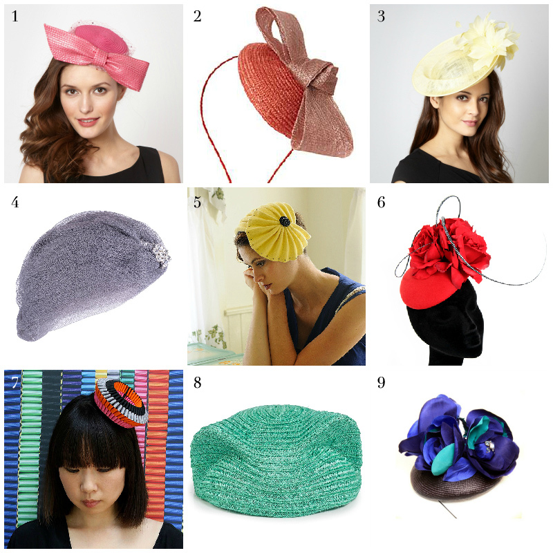 Best summer hats 2013 for races and weddings via WeeBirdy.com