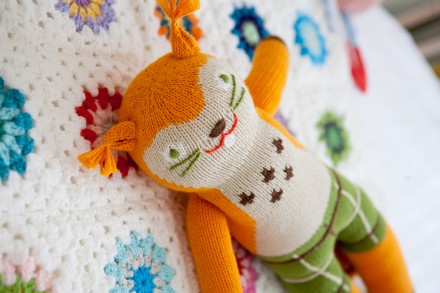 Modern vintage baby's room via WeeBirdy.com
