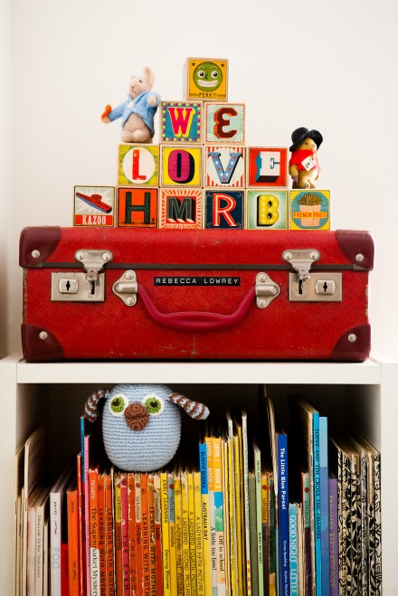 Modern vintage baby's room via WeeBirdy.com