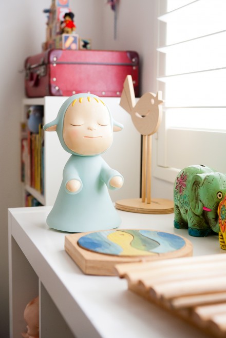 Modern vintage baby's room via WeeBirdy.com