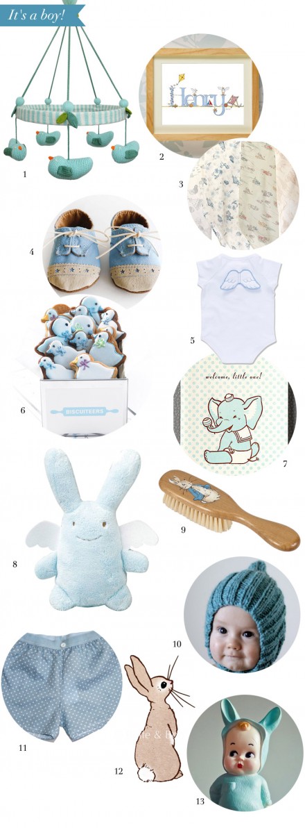 Best presents for baby boys via WeeBirdy.com