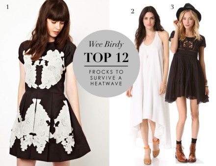 Top 12 Summer Frocks via WeeBirdy.com
