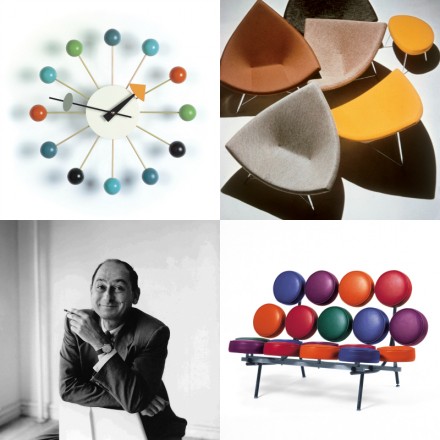 George Nelson mid-century design classics via WeeBirdy.com