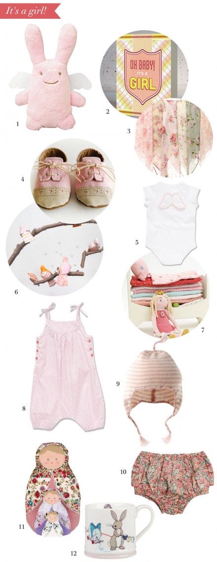 Best presents for baby girls via WeeBirdy.com