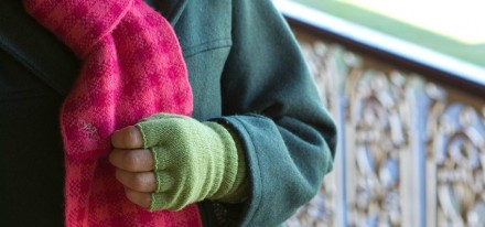 Otto and Spike gloves and scarf via WeeBirdy.com