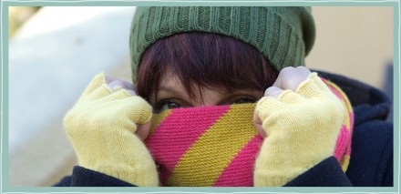 Beanie, gloves and scarf by Otto and Spike via WeeBirdy.com