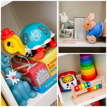 Modern vintage baby's room via WeeBirdy.com